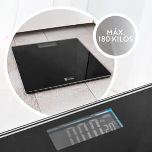 Balanza Digital Cuadrada Hasta 180 Kilos
