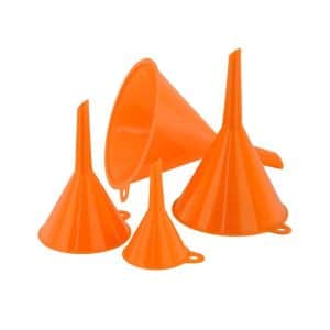 Embudo 4 Pz De Plastico