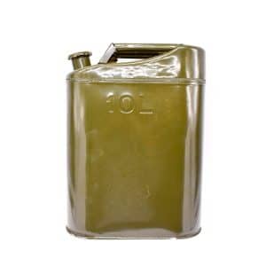 Bidon Metalico 10 Litros Tipo Militar