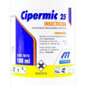 Cipermic 25 Insecticida 100Ml Microsules