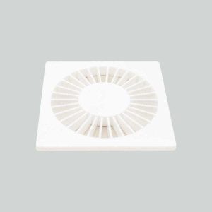 Rejilla Plastica 10Cm X 10Cm Color Blanco