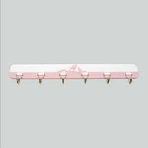 Colgador 6 Ganchos Metal Y Plastico Gm-E8202