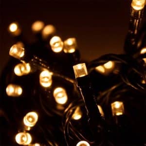 Guirnalda 100 Luces Led 10Metros Luz Calida
