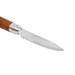 Cuchillo Pelador De Vegetales Mango Madera