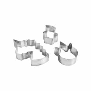 Molde Metalico Para Galletitas 3 Pz