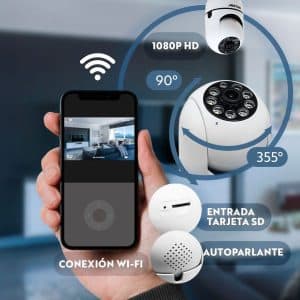 Camara Smart Giratoria Tipo Bombita