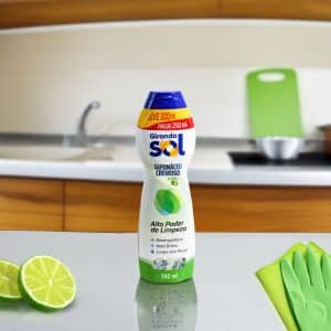 Limpiador En Crema 300Ml Limon Girando Sol