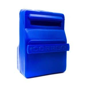 Buzon De Plastico Para Correo Azul Uruguay