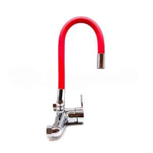 Monocomando 15Cm Cro/Rojo Italomix