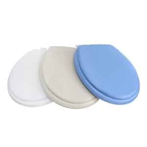 Asiento Inodoro Acolchonado Liso Colores