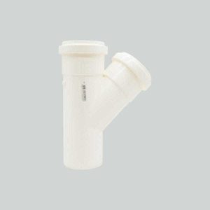 Ramal 45 Grados 40Mm Blanco De Pvc Krona K-626