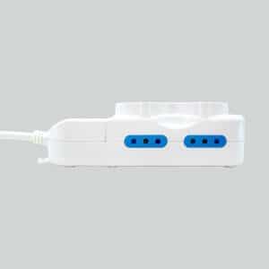 Alargue 2 Schuko 4 Modu Late 3M Led Life 203072-3M