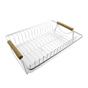 Escurridor Metalico Blanco 40X30X10Cm