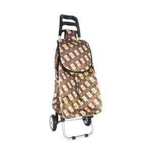 Carrito De Lona Con Rueda De Goma Y Metal