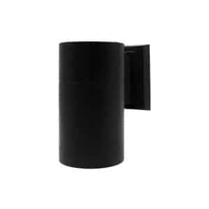 Luminaria Ext 1 Luz 9Cm De Diametro Negro