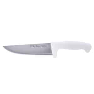 Cuchillo De Carnicero Mango Blanco 8″