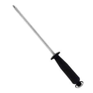 Chaira 17.5Cm Largo Mango Plastico Negro