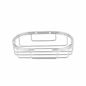 Jabonera Metalica Ovalada Para Bano