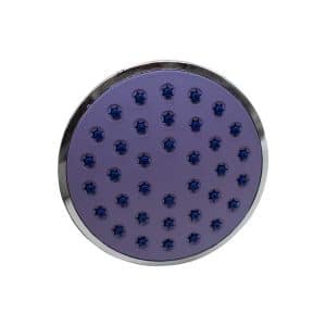 Roseta Para Ducha Redonda C/Puntos Verdes