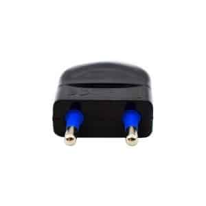 Ficha Modular 10 Amp 2Patas Negra Led Life
