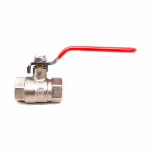 Llave De Paso 1/2″ De Bronce Italy