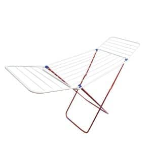 Tendedero Metalico De Pie Plegable P/Ropa