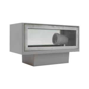 Luminaria Rectangular Gris 21.5X8.5Cm