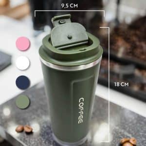Vaso Metalico Termico Coffee 510Ml