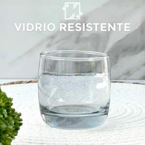 Vaso Agua De Vidrio 315Ml X6 Unidades