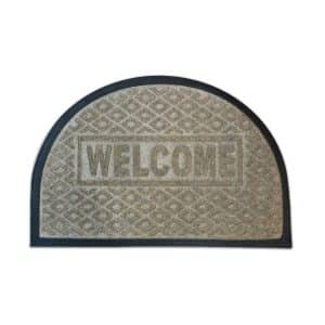 Alfombra Circular Moquette Welcome