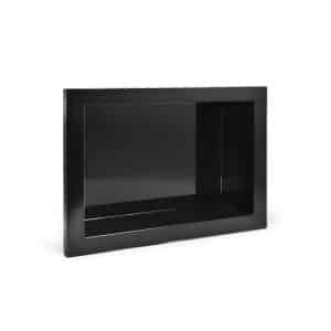 Nicho Negro P/Embutir 30X40Cm Para Bano Metasul