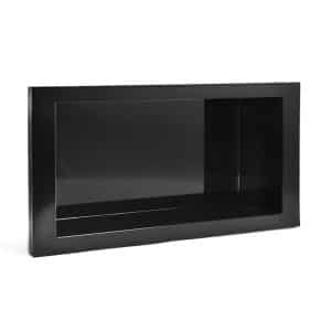 Nicho Negro P/Embutir 30X60Cm Para Bano Metasul