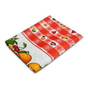Mantel De Tela Diseno Frutas 140X180Cm