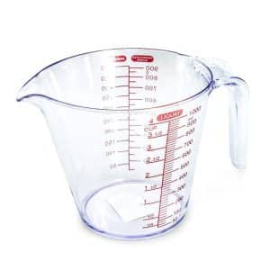 Jarra De 1 Litro Plastica Con Medidor