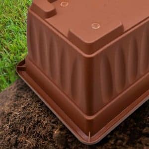 Macetero Plastico Rectan 35X19X14Cm 8002