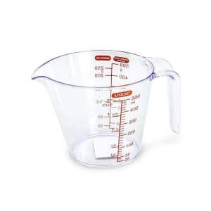 Jarra De 1/2 Litro Plastica Con Medidor