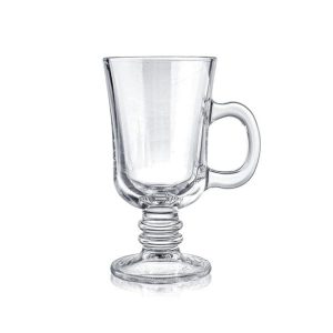 Taza Copa Vidrio Cafe 6Un 250Ml