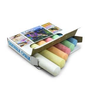 Tizas 6Pz Gruesas Para Colorear