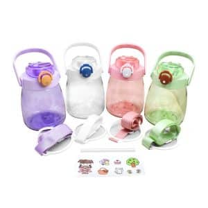 Botella Plastica Con Sorbito Color Surtido A109-7