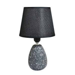 Lampara De Mesa Simil Piedra