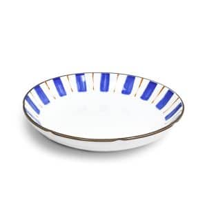 Plato 19Cm Hondo Diseno Tipo Lagrimas