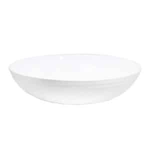 Bowl 23Cm Ceramico Blanco Liso
