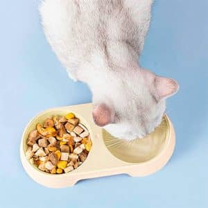 Plato Plastico Doble 23Cm Para Mascota