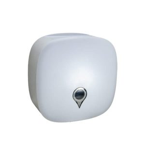 Porta Rollo Plastico Blanco Papel Higienico