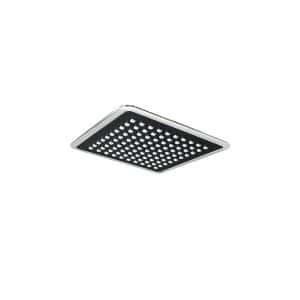 Roseta Cuadrada 15Cm Cromada Para Ducha