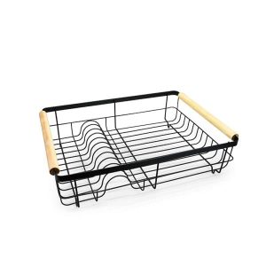 Escurridor Para Platos Metalico Negro