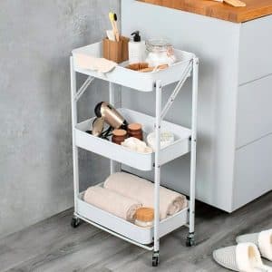 Organizador 3 Estantes Metalico Blanco