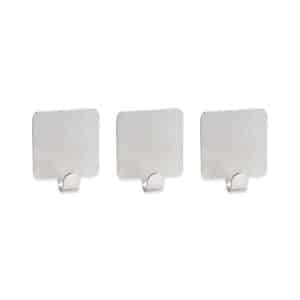 Colgador 6Pz Cuadrado Metalico