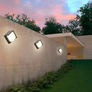 Aplique Led Negro Cuadrado 5W
