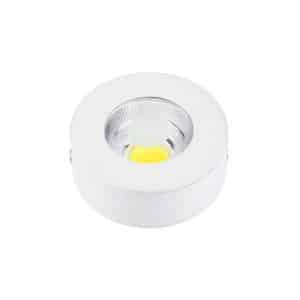 Luminaria Redonda Blanca 5W 7.4X2.5Cm